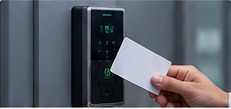 Access control card reader